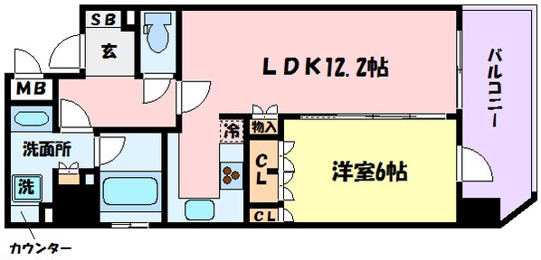 元町駅 徒歩9分 2階の物件間取画像